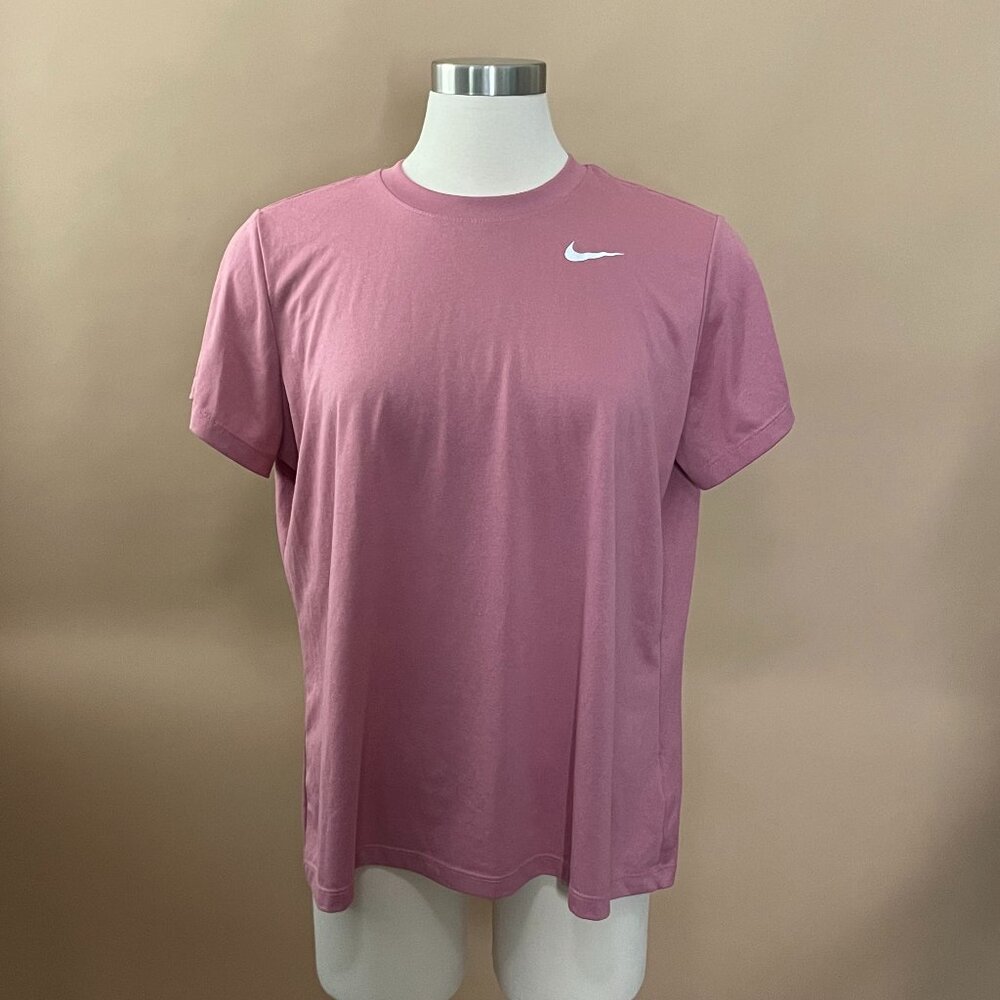 Nike Dri-Fit Mauve Athletic The Nike Tee Womens Size S